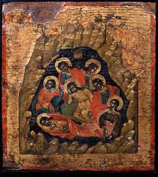 The Seven Sleepers of Ephesus Oil Painting by Anonymous Artist