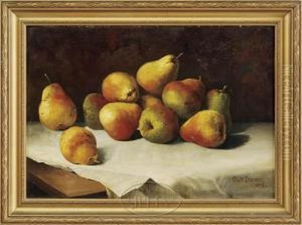 Pears Oil Painting by Charles Storer