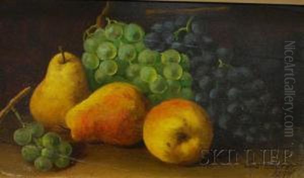 Still Life With Fruit Oil Painting by Charles Storer