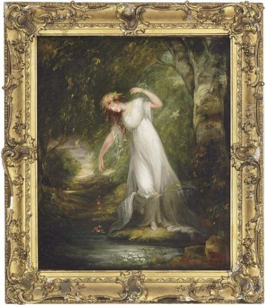 Ophelia Oil Painting by Thomas Stothard