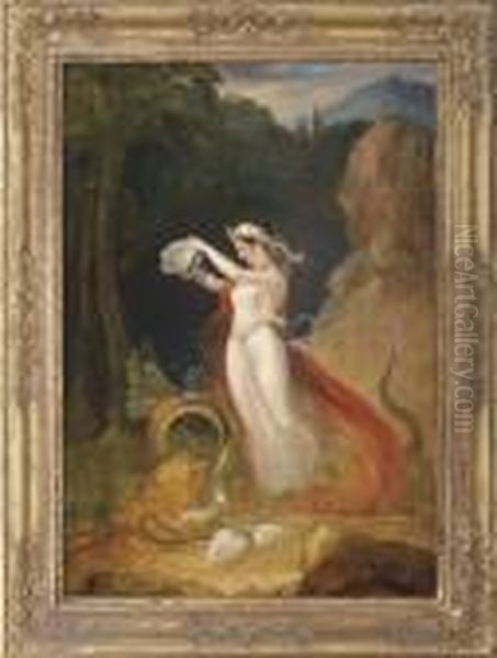 Helen Of Whitby Oil Painting by Thomas Stothard