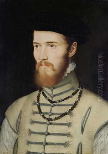 Portrait of a Man, possibly Don John of Austria (1547-78), c.1570 Oil Painting by Anonymous Artist