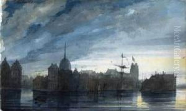 Dordrecht Oil Painting by Robert Streatfield