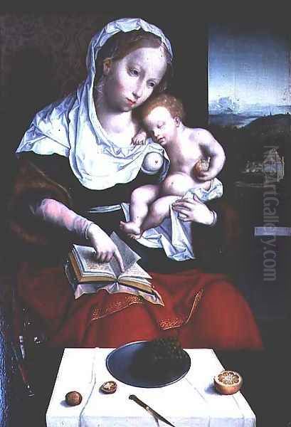 Madonna and Child Oil Painting by Anonymous Artist