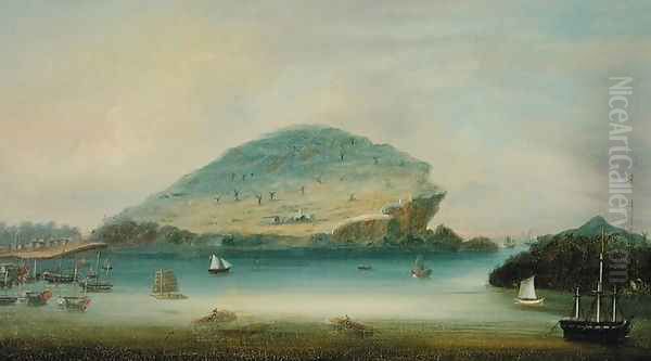 Takow, Formosa Oil Painting by Anonymous Artist