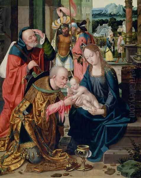 The Adoration of the Kings Oil Painting by Anonymous Artist