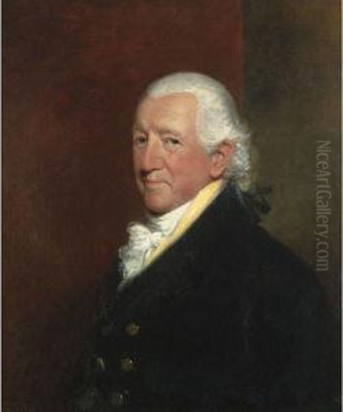 Portrait Of Ralph Winstanley Wood, Esq. Of Pierrepont Place,frensham Oil Painting by Gilbert Stuart