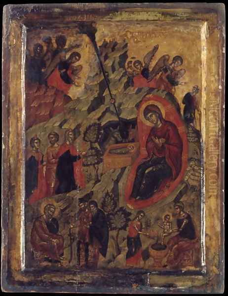 The Nativity Oil Painting by Anonymous Artist