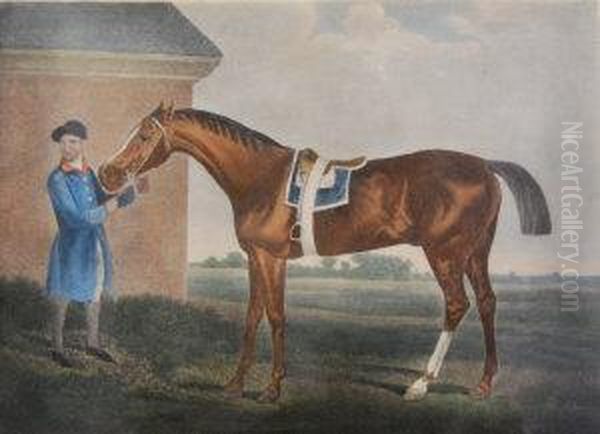 Kelly Esq Was Bred By The Late D. Of Cumberland & Was Bou Oil Painting by George Stubbs