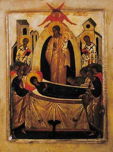 The Dormition of the Virgin 2 Oil Painting by Anonymous Artist