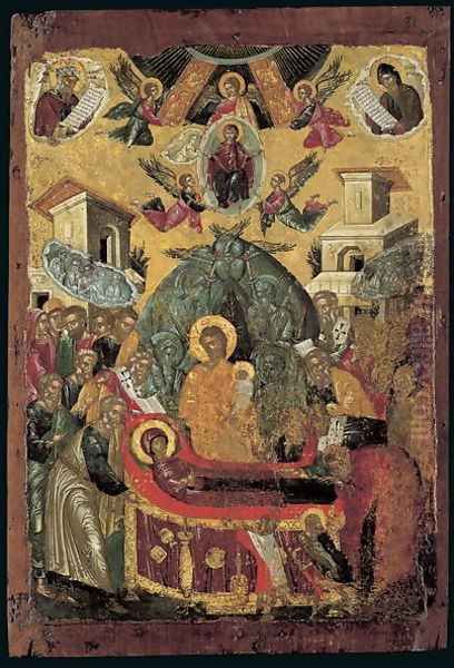 The Dormition of the Virgin Oil Painting by Anonymous Artist