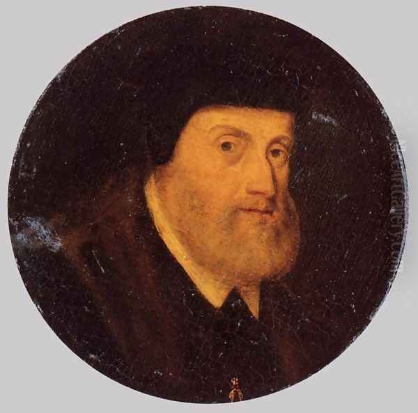 Portrait of Charles V 1550 Oil Painting by Anonymous Artist