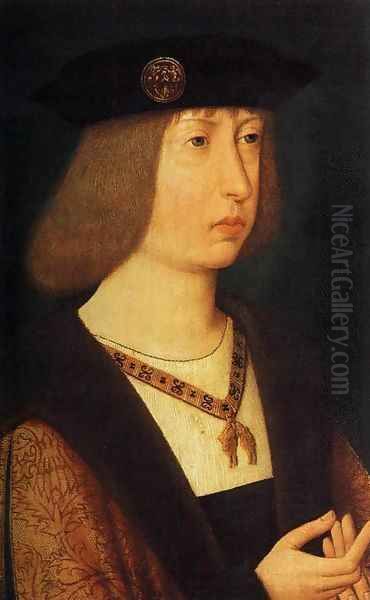 Portrait of Philip the Handsome 1500 Oil Painting by Anonymous Artist