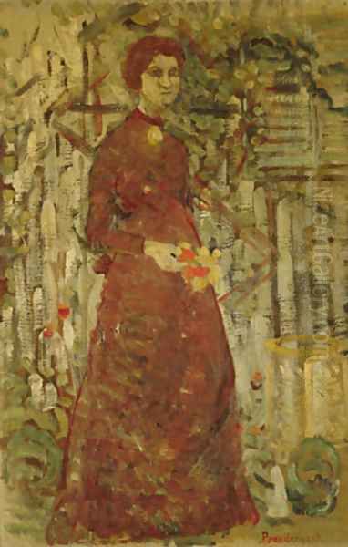 Annie Sargent Jewett 1905 Oil Painting by Anonymous Artist