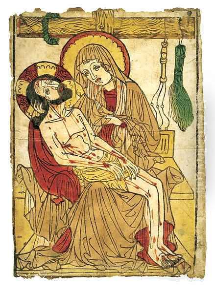 The Pieta Oil Painting by Anonymous Artist