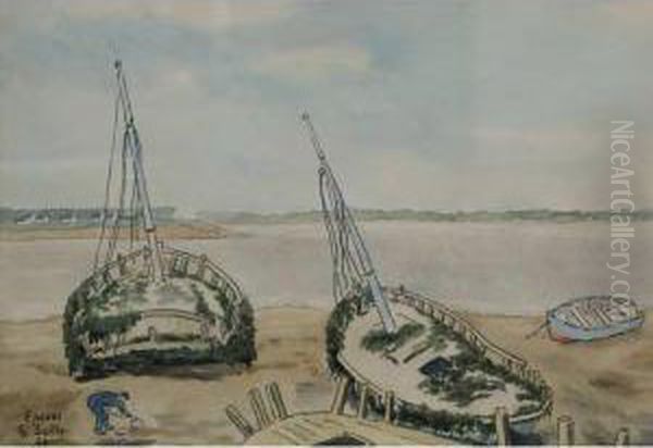 Epave Oil Painting by Alfred, General Sully