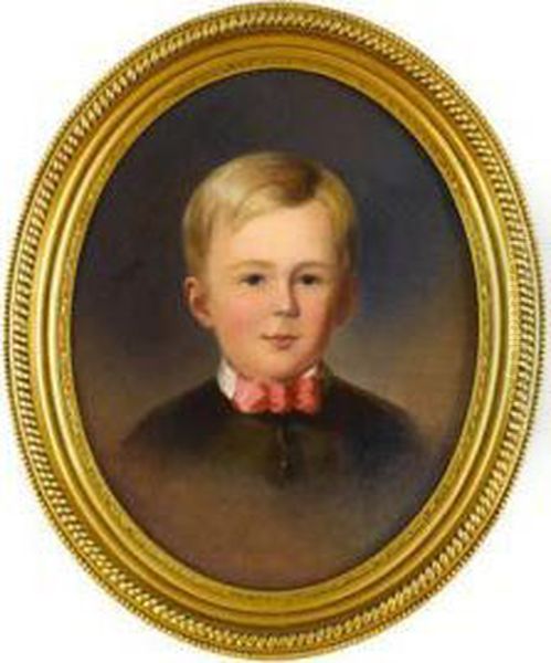 Portrait Of Harry Godey Oil Painting by Jane Cooper Sully