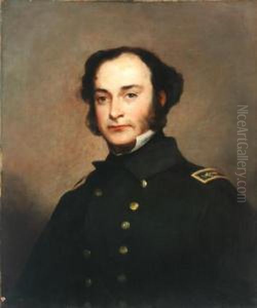 Portrait Of Commander Henry Rolando Oil Painting by Thomas Sully