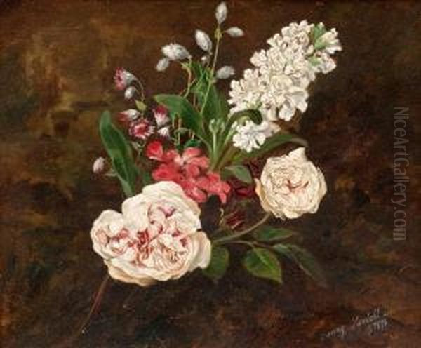 Flowers. Oil Painting by Fanny Sundblad