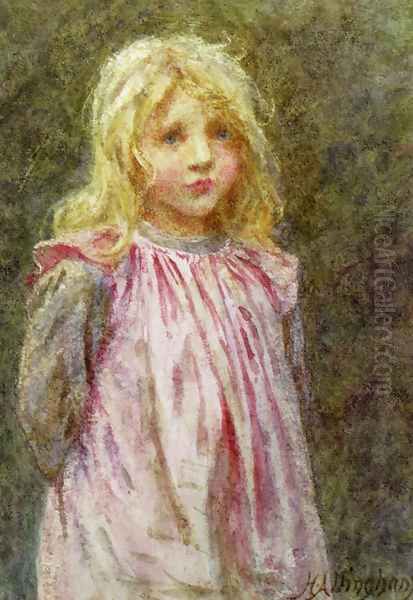 Polly Oil Painting by Helen Mary Elizabeth Allingham