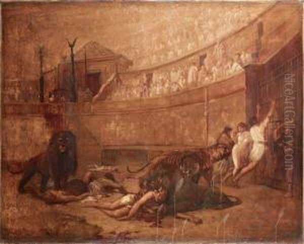 Les Arenes Sous Caligula by Gustave Surand