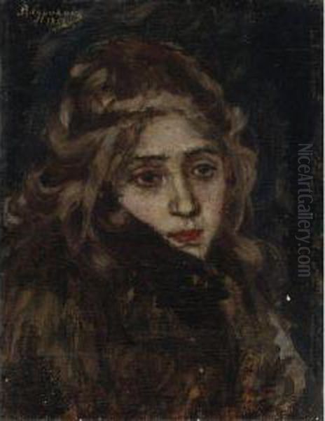 Study For Menshikov At Beriozov Oil Painting by Vasilij Ivanovic Surikov