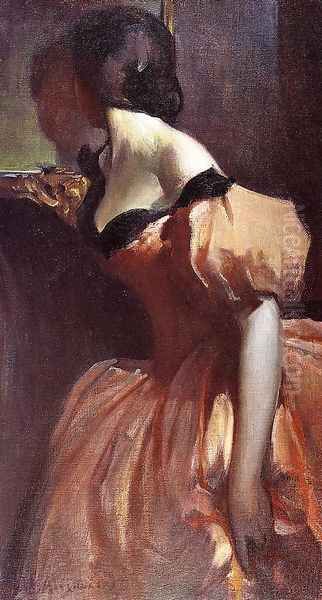 Fancy Dress Oil Painting by John White Alexander