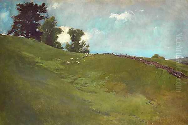 Landscape, Cornish, N.H. Oil Painting by John White Alexander