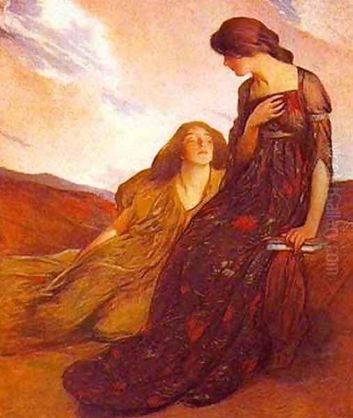 Memories Oil Painting by John White Alexander