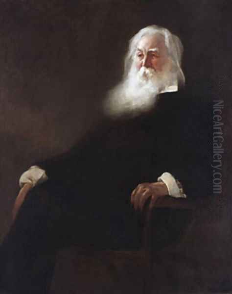 Walt Whitman 1889 Oil Painting by John White Alexander