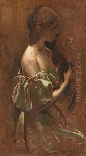 Untitled Oil Painting by John White Alexander