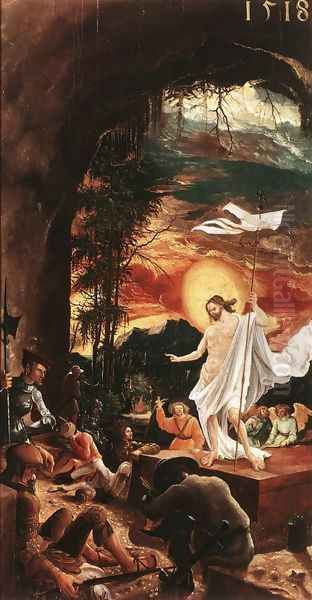 The Resurrection of Christ 1516 Oil Painting by Albrecht Altdorfer