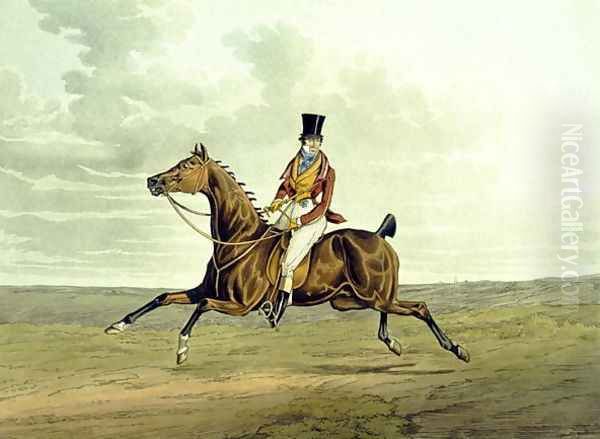 A Meltonian As He Is, engraved from 'The Meltonians' 1823 Oil Painting by Henry Thomas Alken