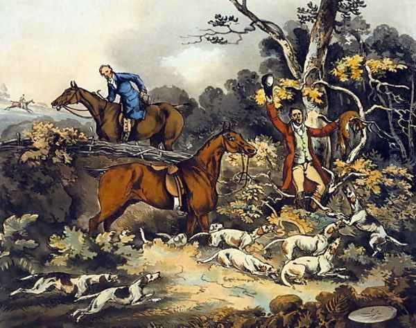 The Death, from 'Fox Hunting' Oil Painting by Henry Thomas Alken