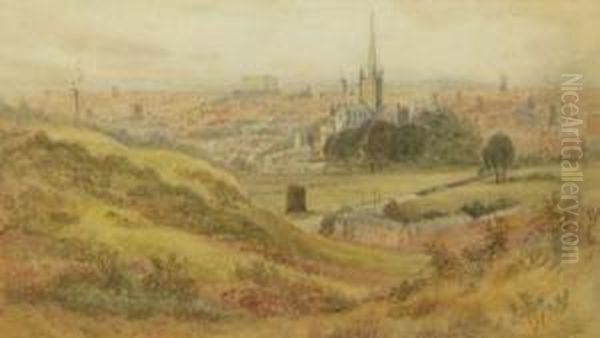 A Prospect Of Norwich Oil Painting by John Syer