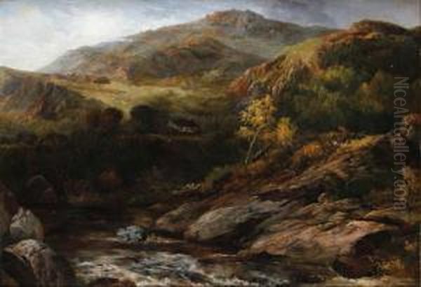 Betws-y-coed Oil Painting by John, Syer Snr.