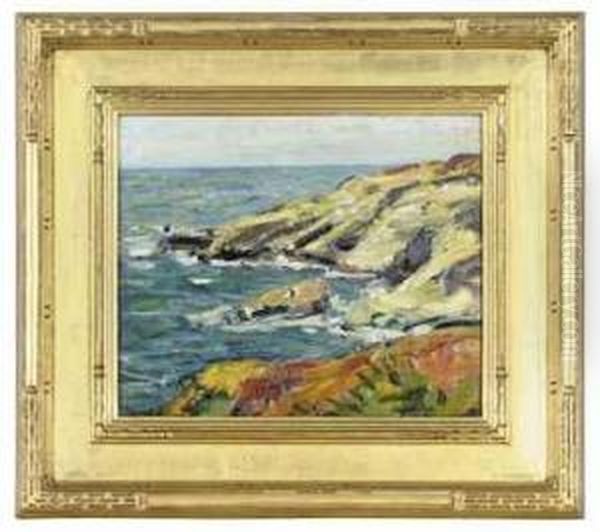 Dog's Head Point, Laguna Beach, California Oil Painting by George Gardner Symons