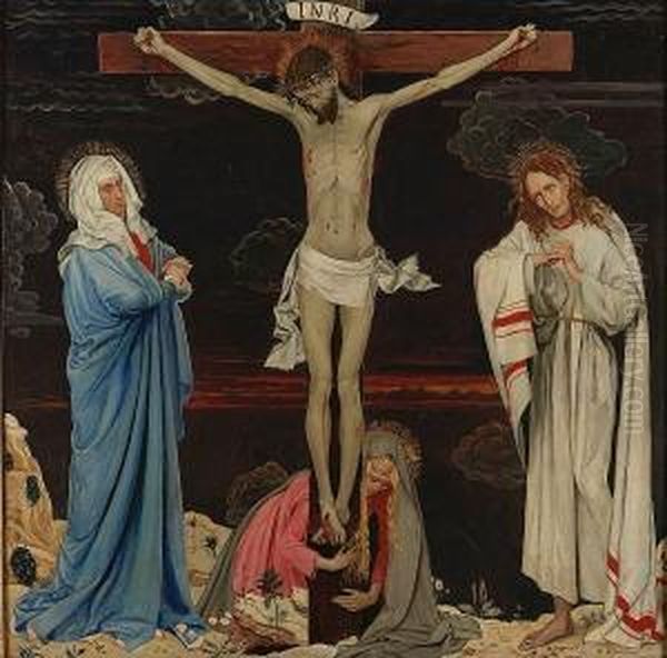 The Crucifixion Oil Painting by Mark Lancelot Symons