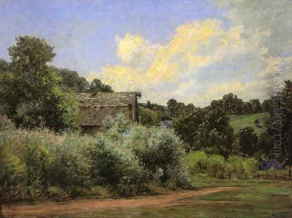 The Grist Mill Oil Painting by John Ottis Adams