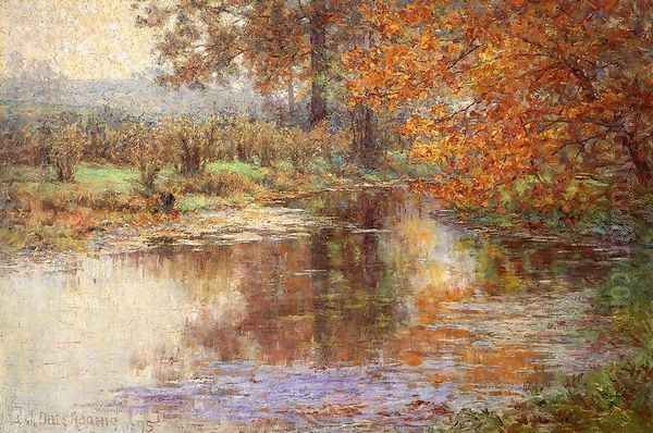 The Glimmerglass of the Mississinewa Oil Painting by John Ottis Adams