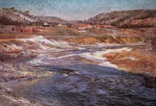 The Wane of Winter Oil Painting by John Ottis Adams