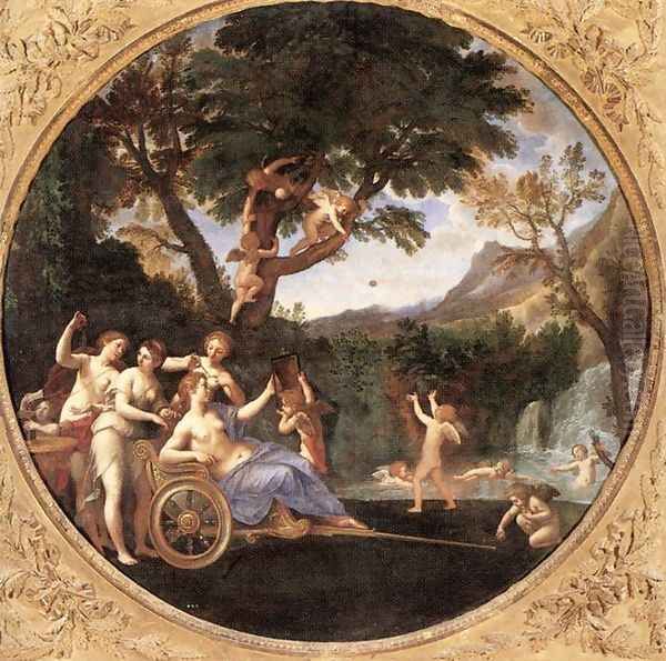 Spring 1616-17 Oil Painting by Francesco Albani