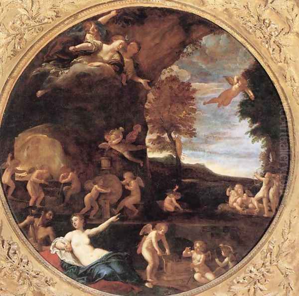 Summer 1616-17 Oil Painting by Francesco Albani