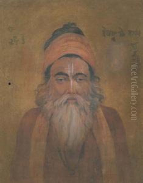 Untitled (sadhu) Oil Painting by Abanindranath Tagore