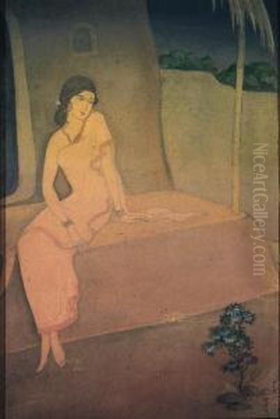 Sita In Banishment by Abanindranath Tagore