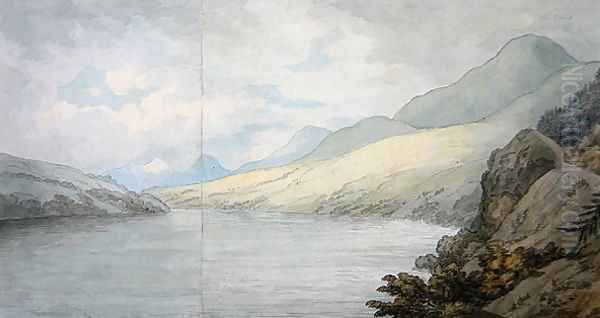 Loch Tay near Kenmore Oil Painting by John White Abbott