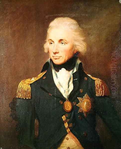 Portrait of Horatio Nelson Oil Painting by Lemuel-Francis Abbott