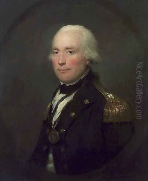 Rear-Admiral Sir Robert Calder, 1745-1815 Oil Painting by Lemuel-Francis Abbott