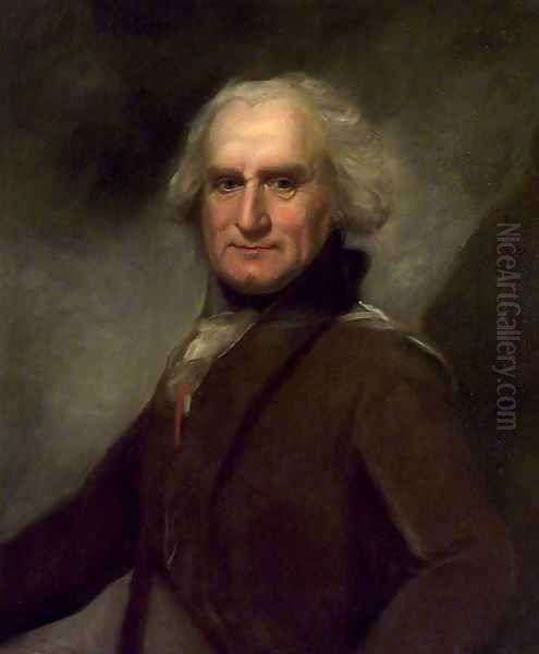 Admiral Alexander Hood, 1727-1814, 1st Viscount Bridport (sketch) Oil Painting by Lemuel-Francis Abbott