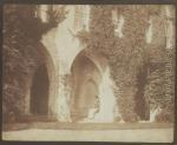 The Ancient Vestry Oil Painting by William Henry Fox Talbot